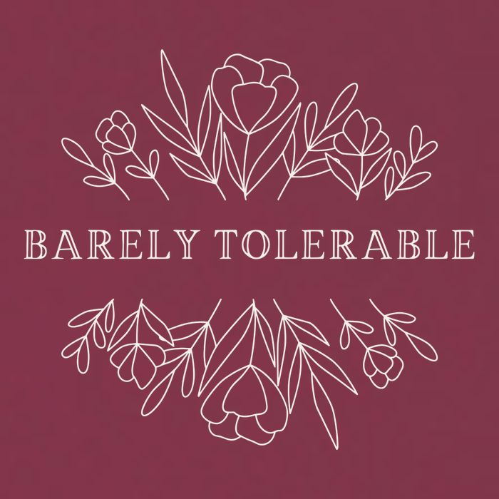 Barely Tolerable Pride And Prejudice Jane Austen 16oz Travel Tumbler