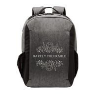 Barely Tolerable Pride And Prejudice Jane Austen Vector Backpack