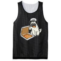 Babu the Pug Dog Eating Pizza Justin Ashar Snapback Mesh Reversible Basketball Jersey Tank