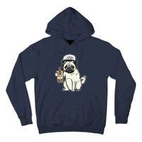 Babu the Pug Dog Drinking Bubble Tea, Justin Ashar Snapback Tank Top Tall Hoodie