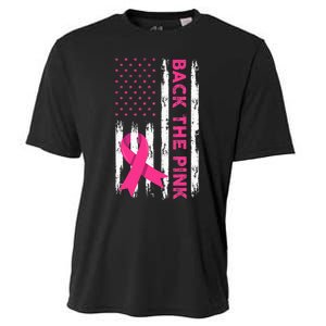 Back The Pink Breast Cancer Awareness Cooling Performance Crew T-Shirt