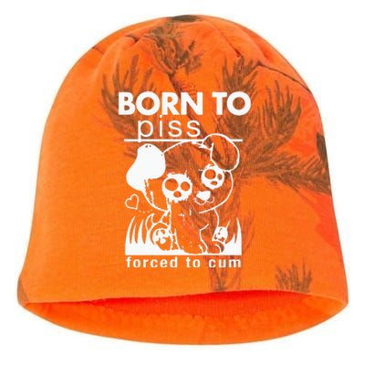 Born To Piss Forced To Cum Kati - Camo Knit Beanie