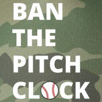 Ban The Pitch Clock In Baseball Show Your Support Legacy Tie Dye Trucker Hat