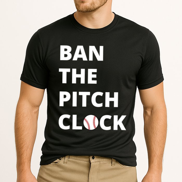 Ban The Pitch Clock In Baseball Show Your Support Performance Shirt