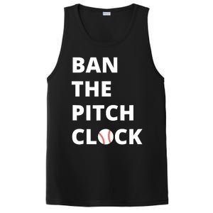 Ban The Pitch Clock In Baseball Show Your Support PosiCharge Competitor Tank