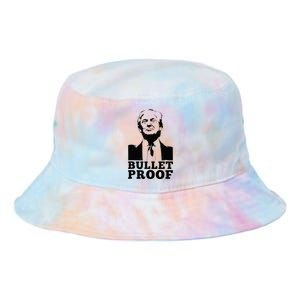 Bulletproof Trump President Bulletproof Trump Tie Dye Newport Bucket Hat