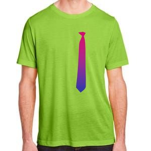 Bisexuality Tie Pride Funny Lgbt Equality Awareness Humor Gift Adult ChromaSoft Performance T-Shirt