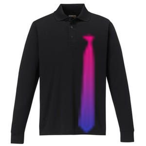 Bisexuality Tie Pride Funny Lgbt Equality Awareness Humor Gift Performance Long Sleeve Polo