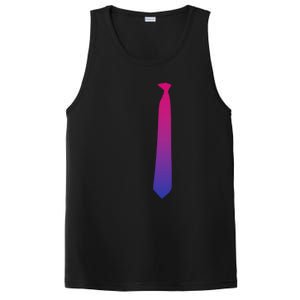 Bisexuality Tie Pride Funny Lgbt Equality Awareness Humor Gift PosiCharge Competitor Tank