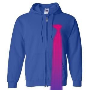 Bisexuality Tie Pride Funny Lgbt Equality Awareness Humor Gift Full Zip Hoodie