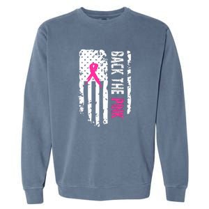 Back The Pink | Breast Cancer Garment-Dyed Sweatshirt