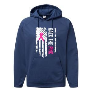 Back The Pink | Breast Cancer Performance Fleece Hoodie