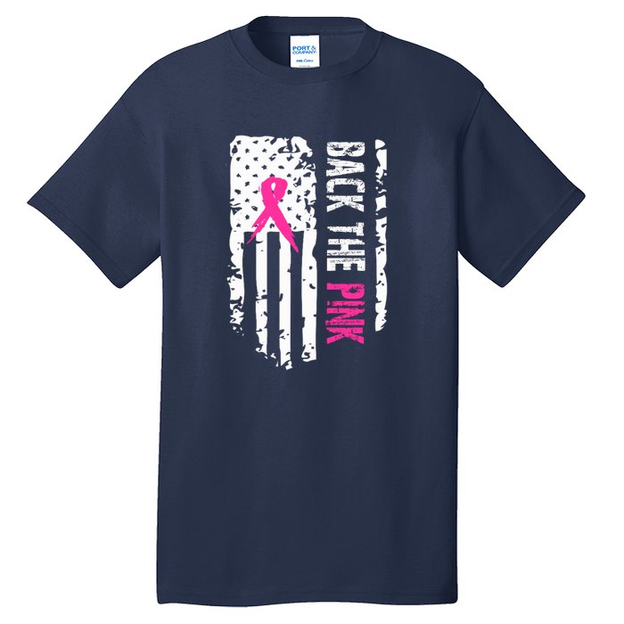 Back The Pink | Breast Cancer Tall T-Shirt