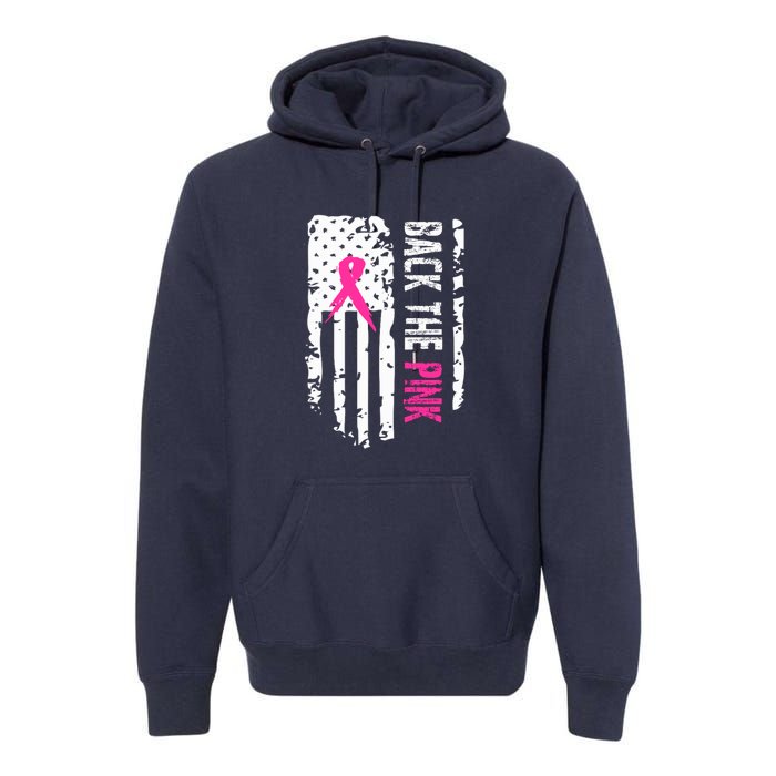 Back The Pink | Breast Cancer Premium Hoodie