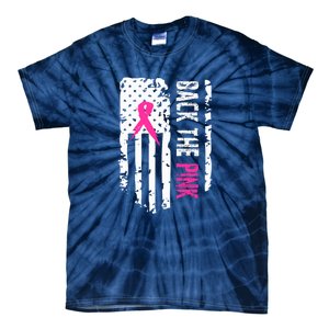 Back The Pink | Breast Cancer Tie-Dye T-Shirt