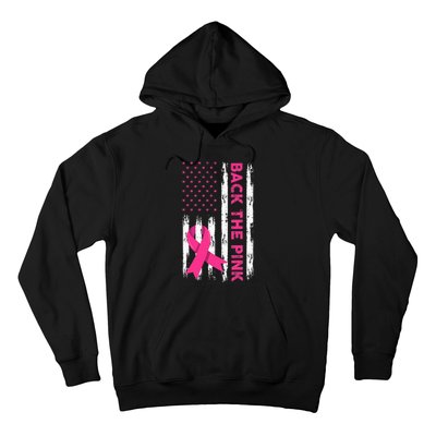 Back The Pink Breast Cancer Awareness Hoodie