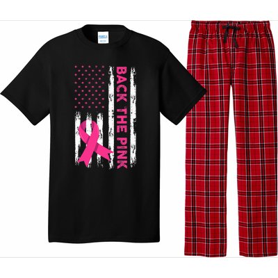 Back The Pink Breast Cancer Awareness Pajama Set