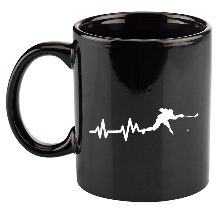 Born To Play Hockey Game Gifts 11oz C Handle Ceramic Mug