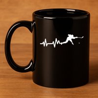 Born To Play Hockey Game Gifts 11oz C Handle Ceramic Mug