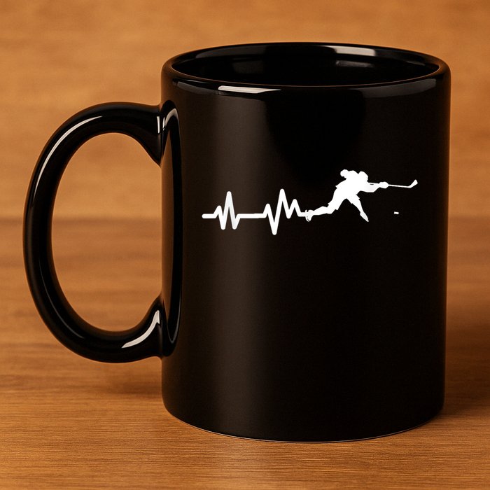 Born To Play Hockey Game Gifts 11oz C Handle Ceramic Mug