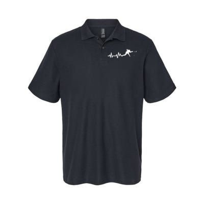 Born To Play Hockey Game Gifts Softstyle Adult Sport Polo