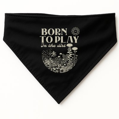 Born To Play In The Dirt USA-Made Doggie Bandana