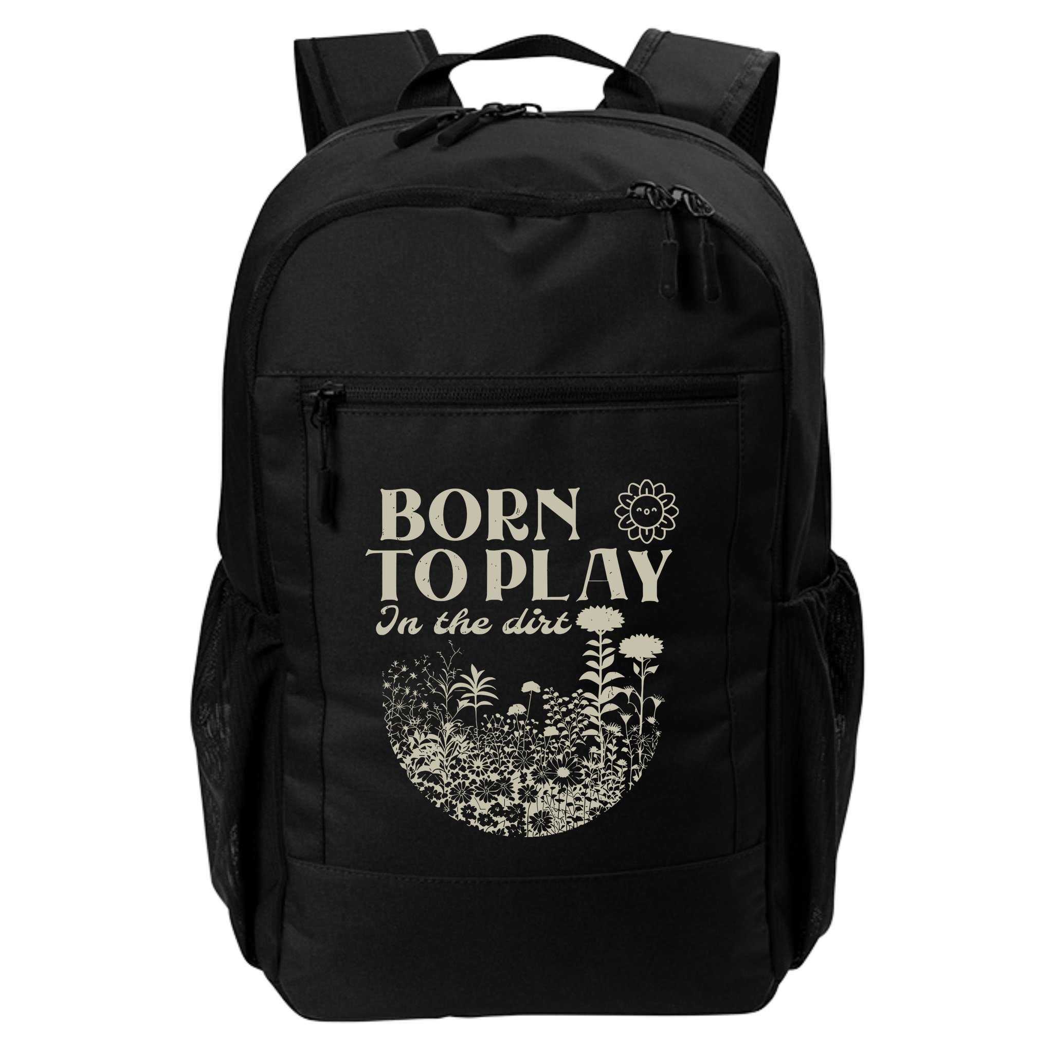Born To Play In The Dirt Backpack