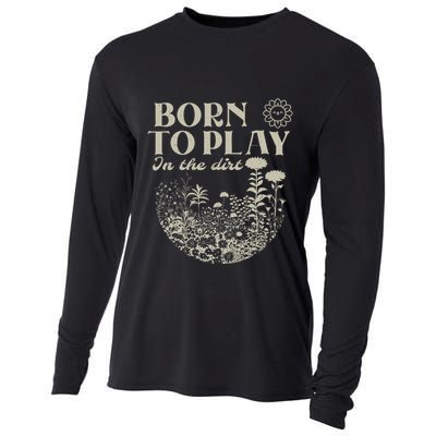 Born To Play In The Dirt Cooling Performance Long Sleeve Crew