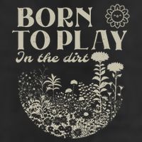 Born To Play In The Dirt Golf Towel