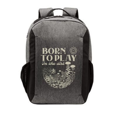 Born To Play In The Dirt Vector Backpack