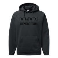 Black the Prime Element Proud Black History Month Melanin Performance Fleece Hoodie