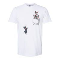 Boston Terrier Pocket Softstyle® CVC T-Shirt