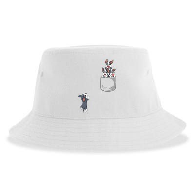 Boston Terrier Pocket Sustainable Bucket Hat