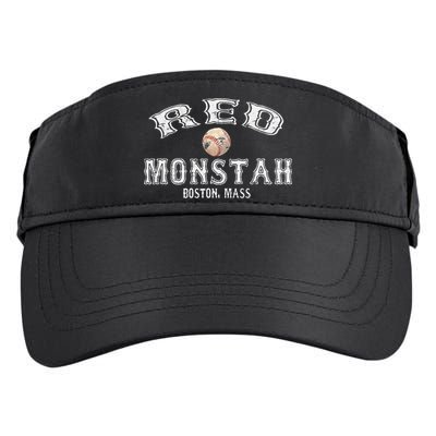 Boston Townie Pride Fans Red Monsta Vintage Fenway Adult Drive Performance Visor