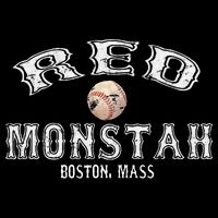 Boston Townie Pride Fans Red Monsta Vintage Fenway Flat Bill Trucker Hat