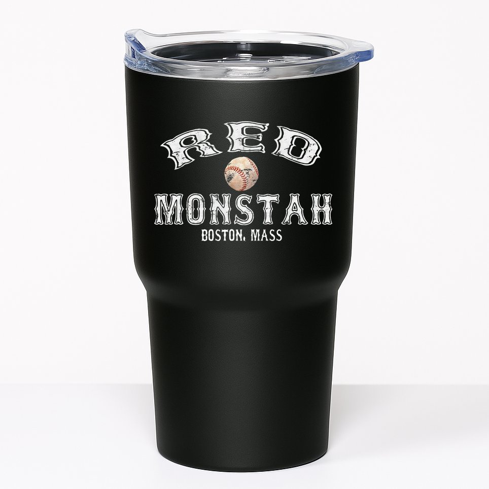 Boston Townie Pride Fans Red Monsta Vintage Fenway Tumbler