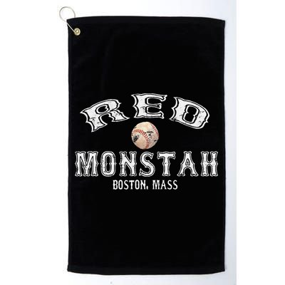 Boston Townie Pride Fans Red Monsta Vintage Fenway Golf Towel