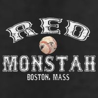 Boston Townie Pride Fans Red Monsta Vintage Fenway Golf Towel