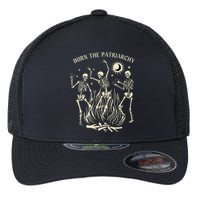 Burn The Patriarchy Funny Feminist Halloween Flexfit Unipanel Trucker Cap