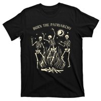 Burn The Patriarchy Funny Feminist Halloween T-Shirt