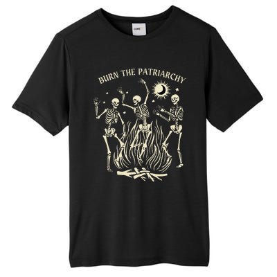 Burn The Patriarchy Funny Feminist Halloween Tall Fusion ChromaSoft Performance T-Shirt