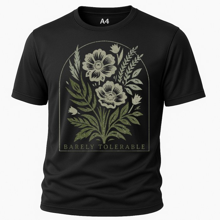 Barely Tolerable Pride And Prejudice Jane Austen Cooling Performance Crew T-Shirt