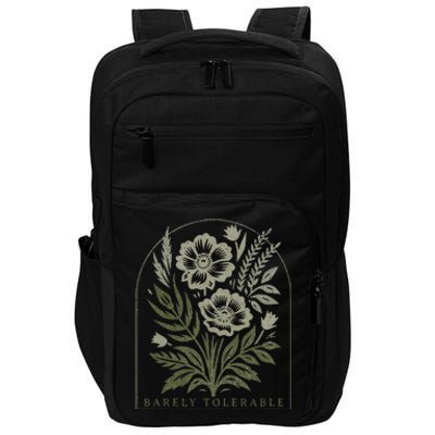 Barely Tolerable Pride And Prejudice Jane Austen Impact Tech Backpack