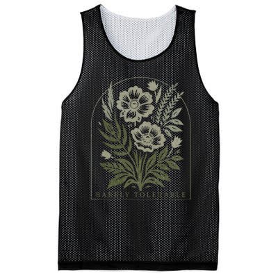 Barely Tolerable Pride And Prejudice Jane Austen Mesh Reversible Basketball Jersey Tank