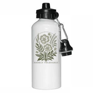 Barely Tolerable Pride And Prejudice Jane Austen Aluminum Water Bottle