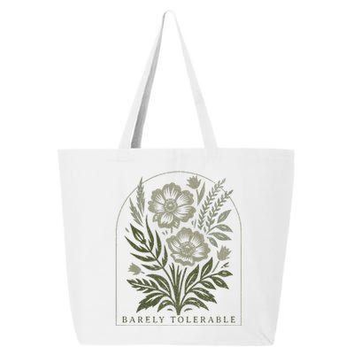 Barely Tolerable Pride And Prejudice Jane Austen 25L Jumbo Tote