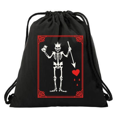 Blackbeard The Pirate Battle Flag Jolly Roger Military Army Drawstring Bag