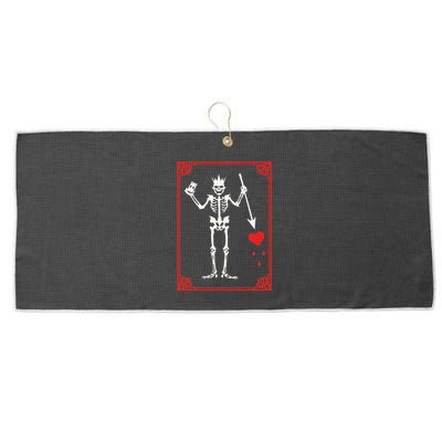 Blackbeard The Pirate Battle Flag Jolly Roger Military Army Large Microfiber Waffle Golf Towel