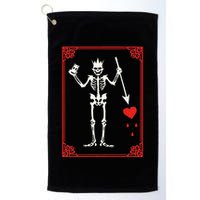 Blackbeard The Pirate Battle Flag Jolly Roger Military Army Golf Towel