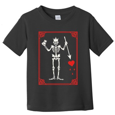 Blackbeard The Pirate Battle Flag Jolly Roger Military Army Toddler T-Shirt